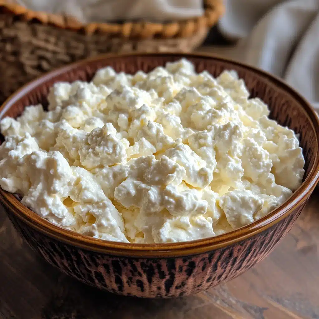 best cottage cheese full-fat creamy texture in spoon