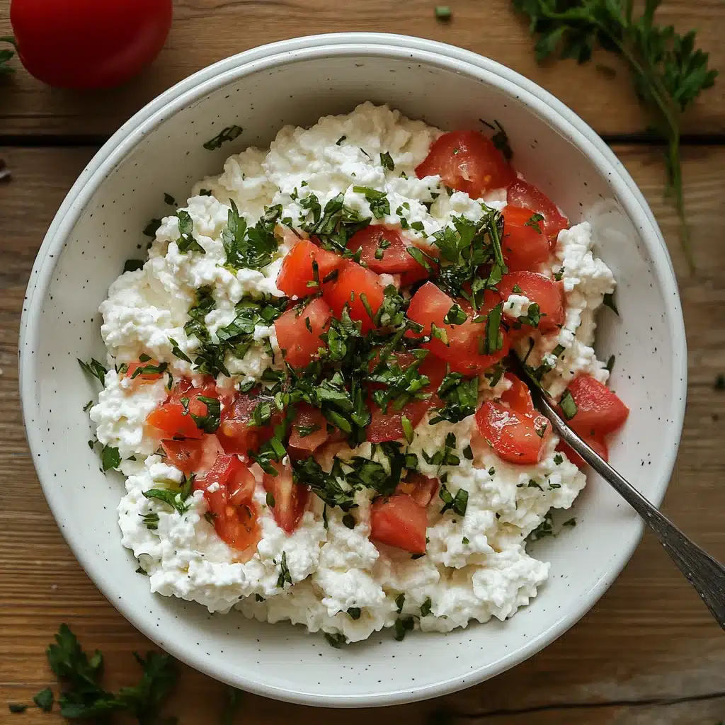 Low fat cottage cheese macros in a healthy bowl