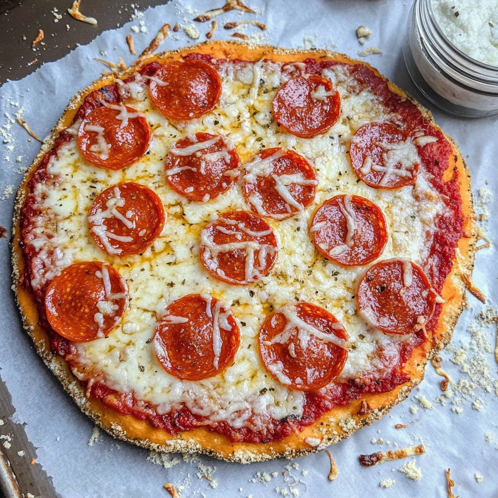 Cottage Cheese Pizza Crust
